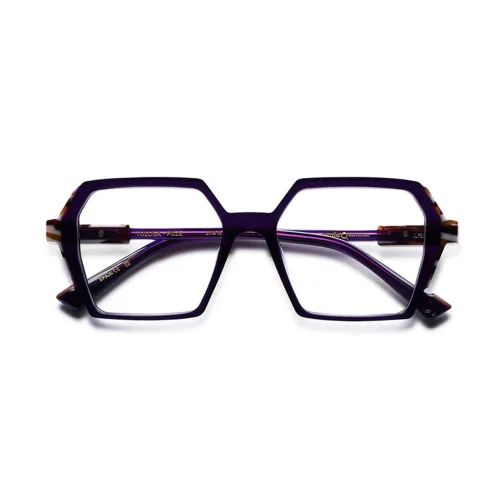 Gafas graduadas ETNIA TOLOSA PUZE con forma cuadradas en color lila.