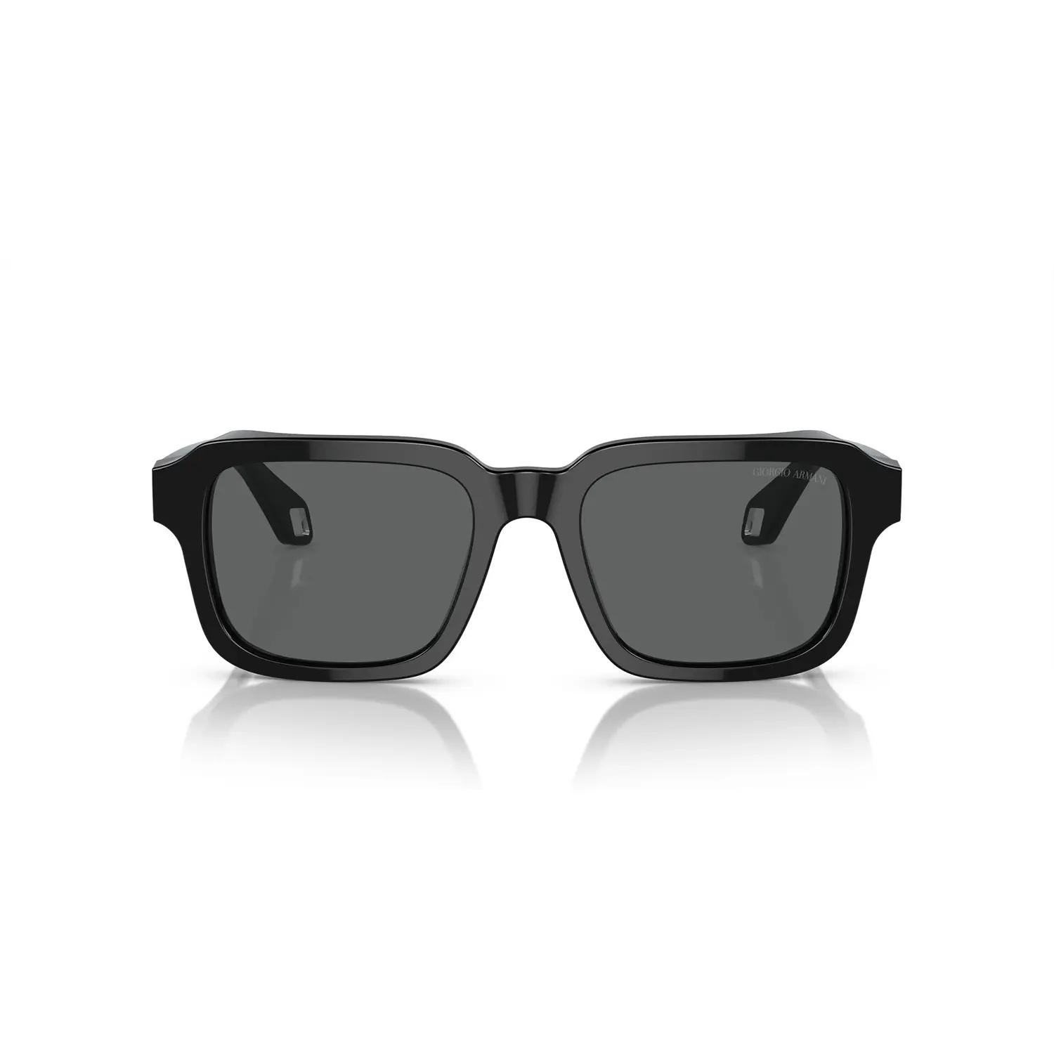 Gafas de sol Giorgio Armani Ar8194U 5875B1 con forma cuadradas en color negro.