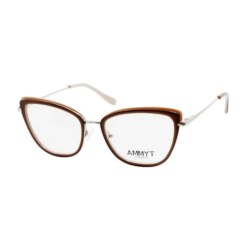 Gafas graduadas Ammyt Am 6000 C1 con forma Cat Eye en color marrón.